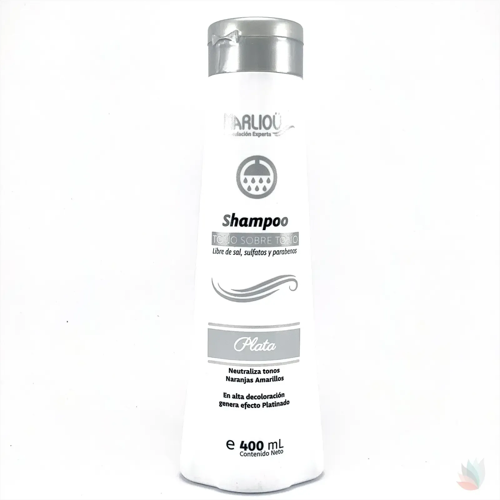 Shampoo Tono Sobre Tono Plata De Marliou