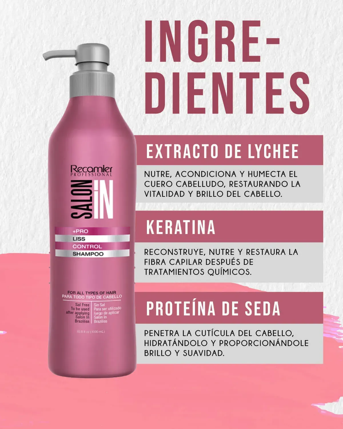 Shampoo Liss Control Salón In Recamier 