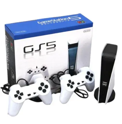 Consola GS5 Poly Station 200 JUEGOS + 2 Controles Blanco