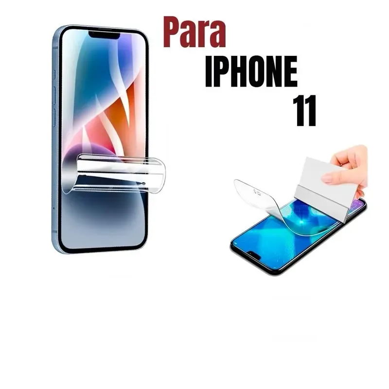 Protector De Pantalla Para IPhone 11 Hidrogel Hd Max Resistencia