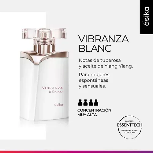 Perfume Vibranza Blanc Esika Dama 