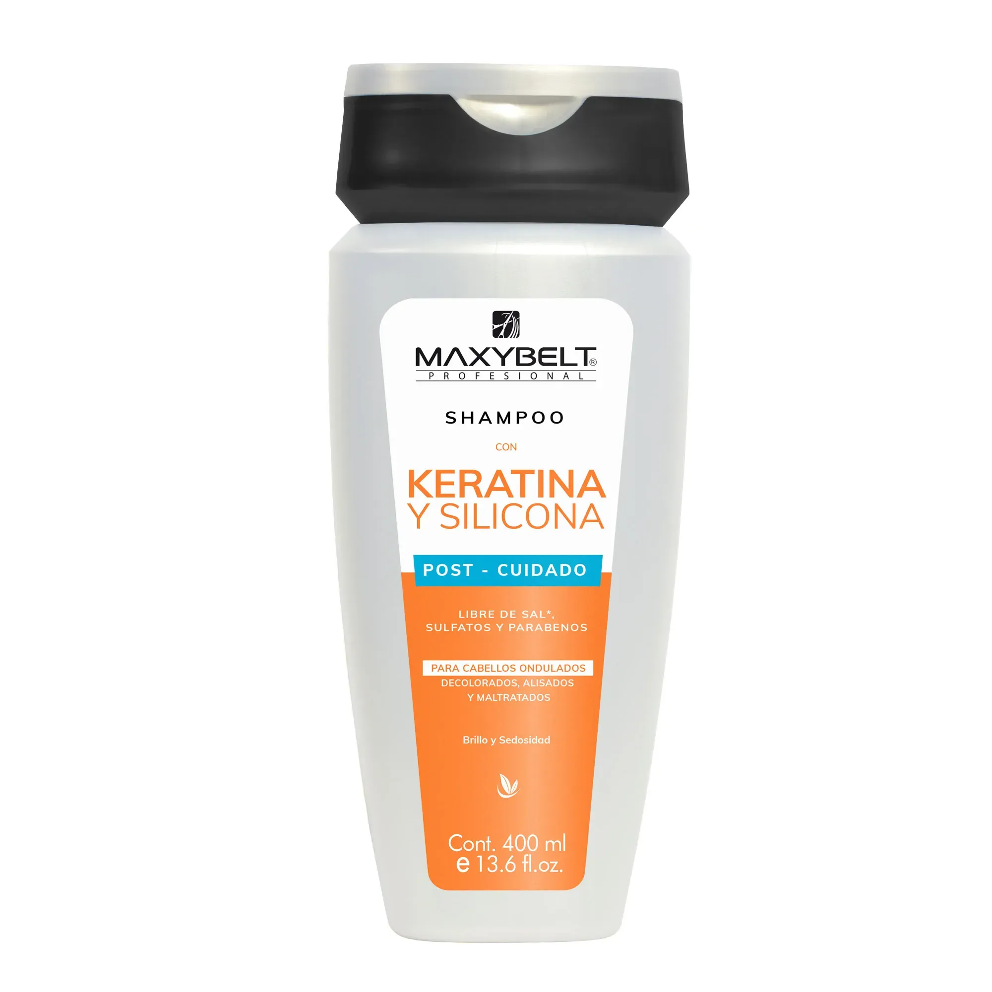 Shampoo Con  Keratina Y Silicona Maxibelt