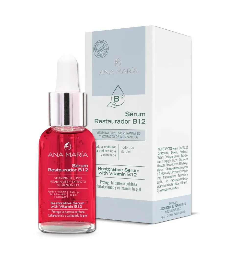 Serum Facial Restaurador B12 De Ana María 