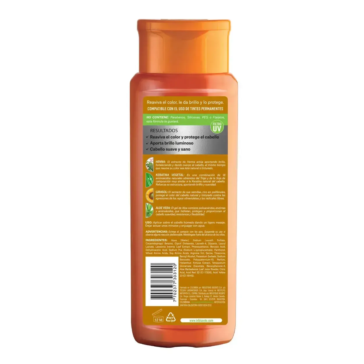 Shampoo Coloursafe Rubio x 300 ml