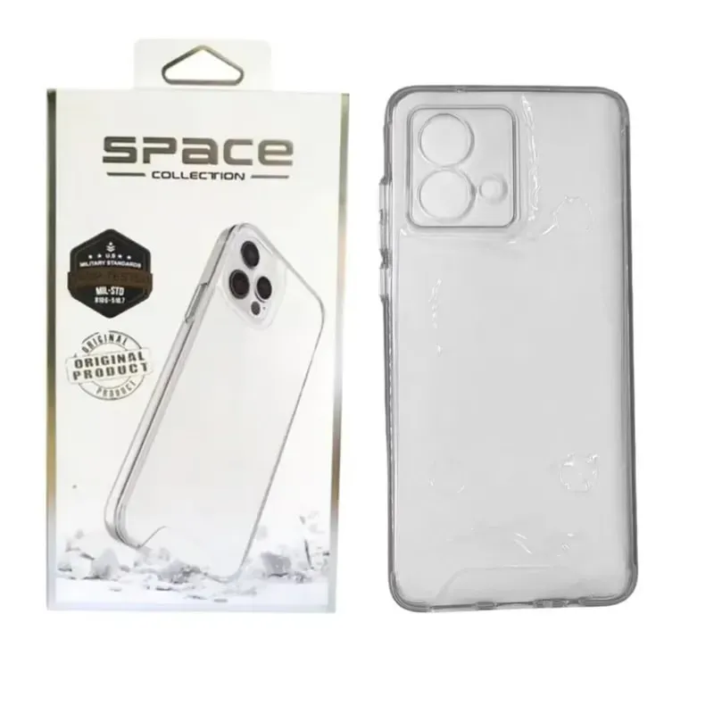 Funda Space Transparente Compatible Con Motorola G84