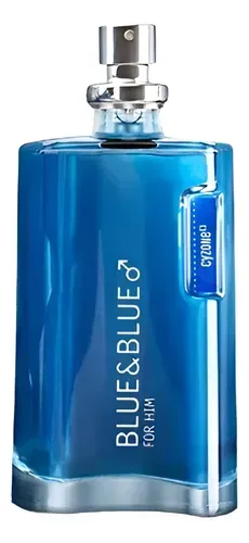 Perfume Blue & Blue For Him Cyzone Hombre Eau de toilette