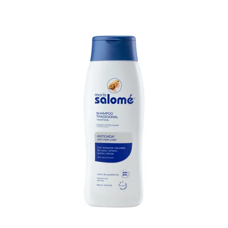 Shampoo Tradicional Anti caída De María Salomé 