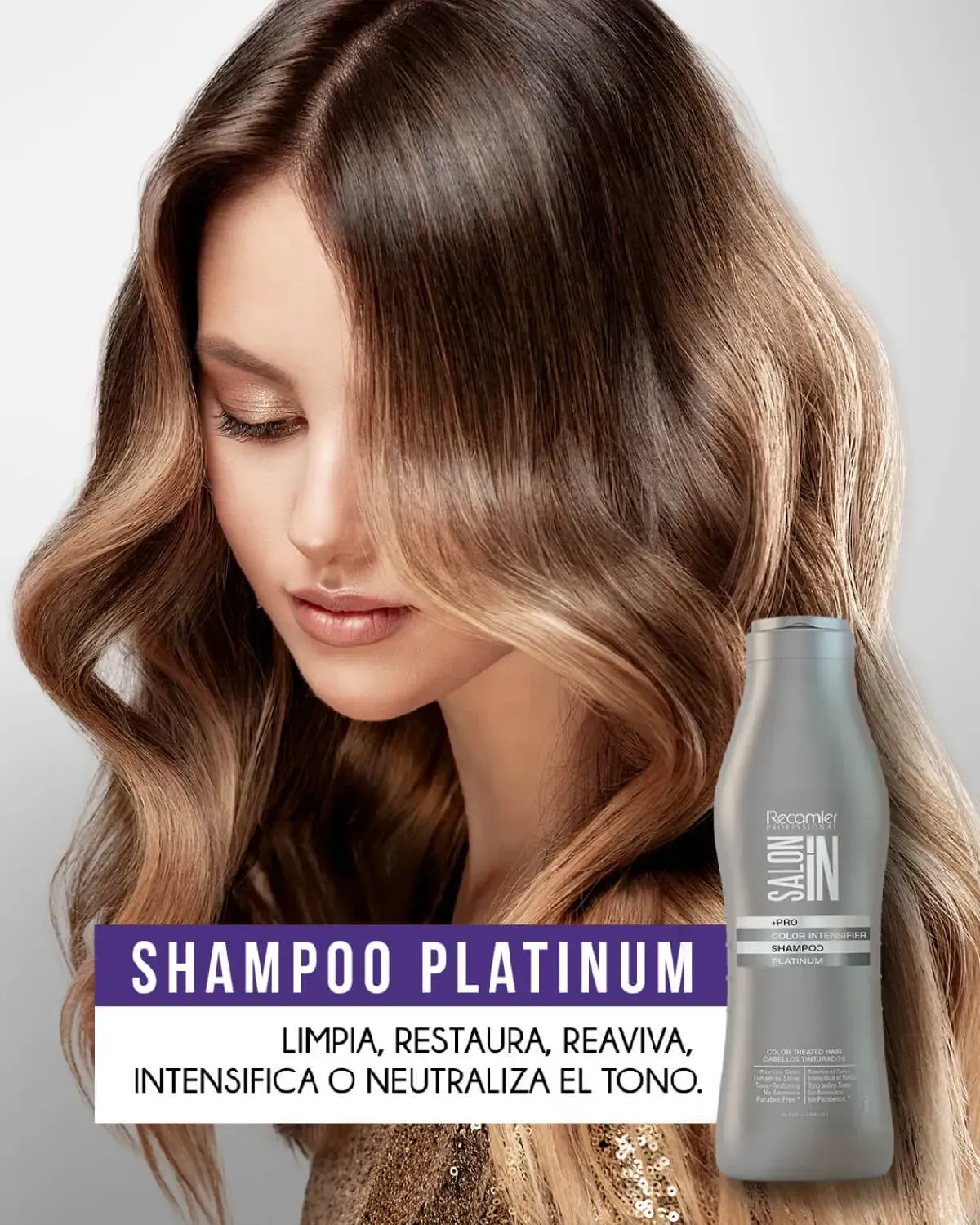 Shampoo Intensificador De Color Platinium Salón In Recamier