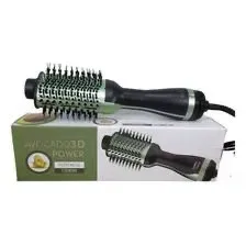 Cepillo Giratorio De Aire Caliente Para Cabello One - Step Color Verdes 110v