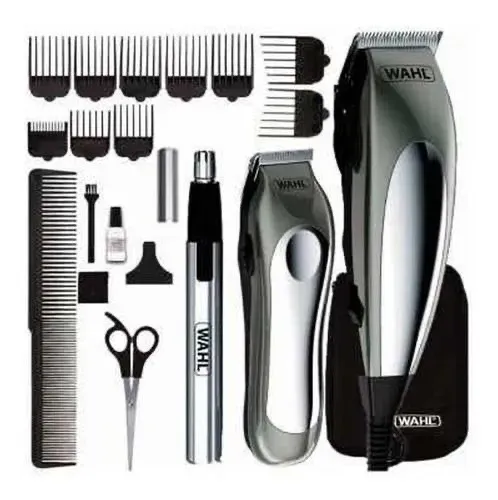 Kit Maquina Peluquera Wahl Deluxe Grom Pro 21 Piezas 