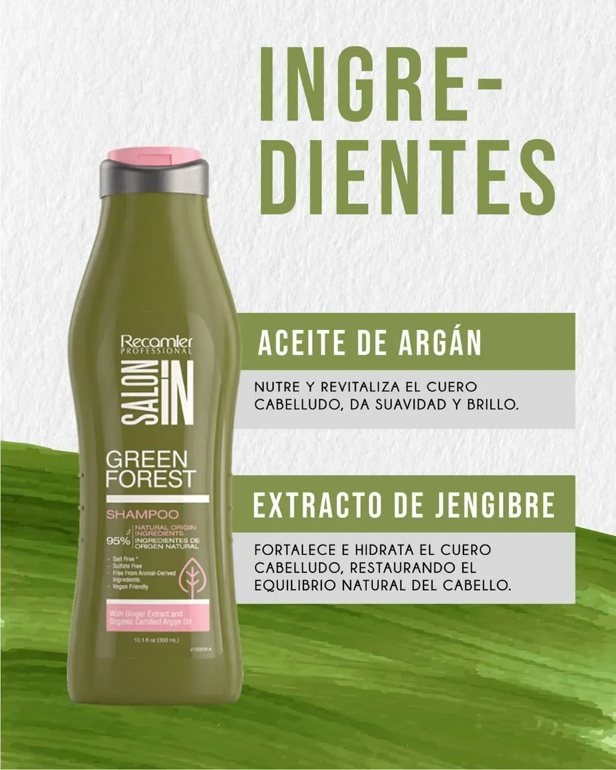 Shampoo Green Forest Salón In Recamier 300 Ml 