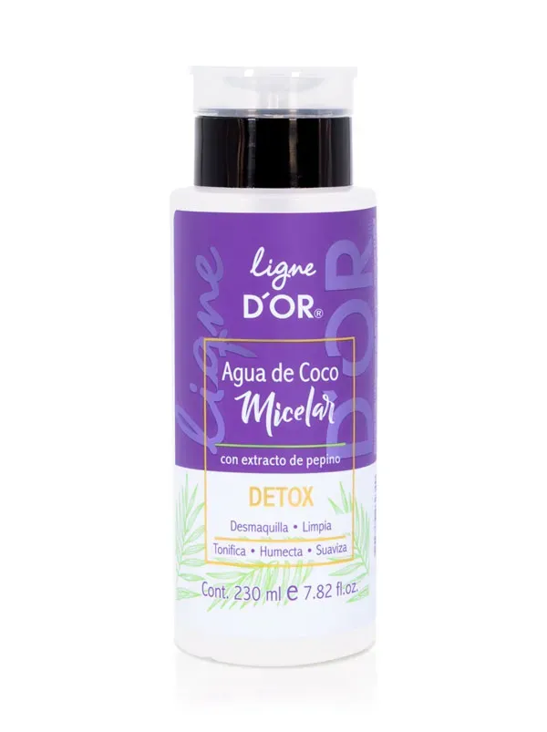 Agua De Coco Micelar Desmaquillante 230 Ml Ligne D’or