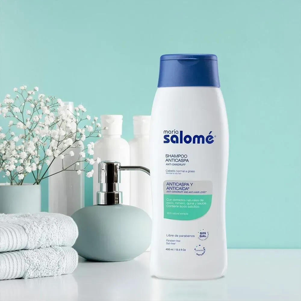 Shampoo Anti Caspa y Anti Caída De María Salome