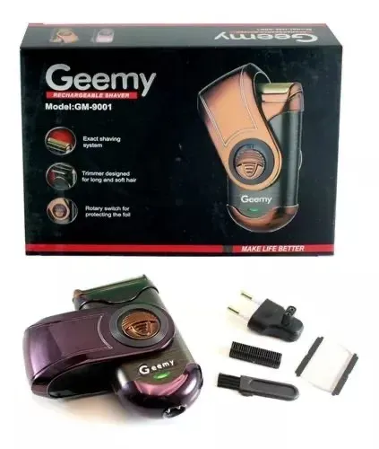 Maquina De Motilar Shaver Geemy Recargable Color 0 110V/220V