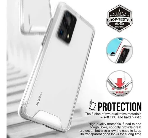  Forro Case Space Transparente Para Moto G20