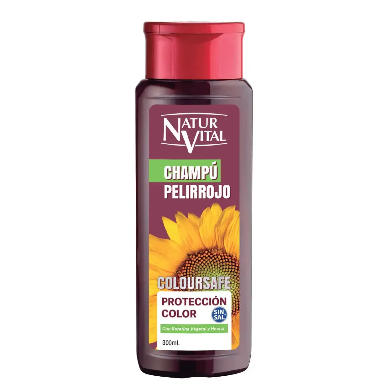 Shampoo Coloursafe Pelirrojo 300 Ml