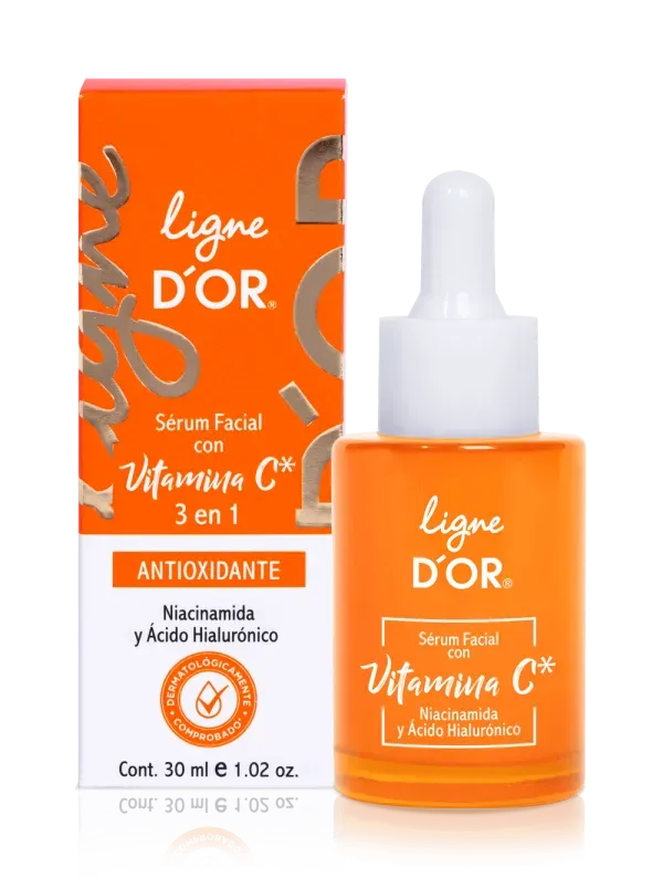 Serum Con Vitamina C 3 En 1 Ligne D’or