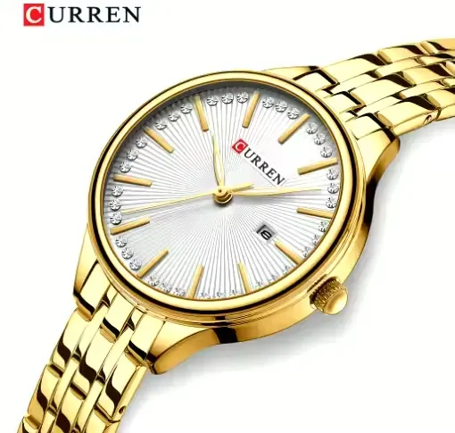 Reloj Curren Para Dama C9099 Dorado