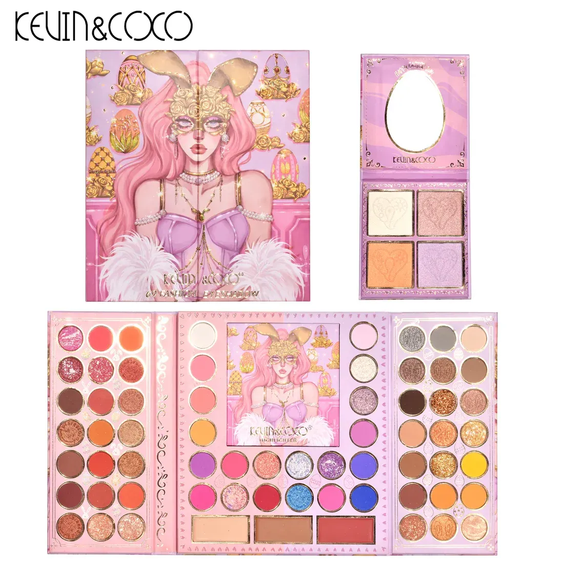 Paleta de Sombras Kevin & Coco Bunny Fantasy