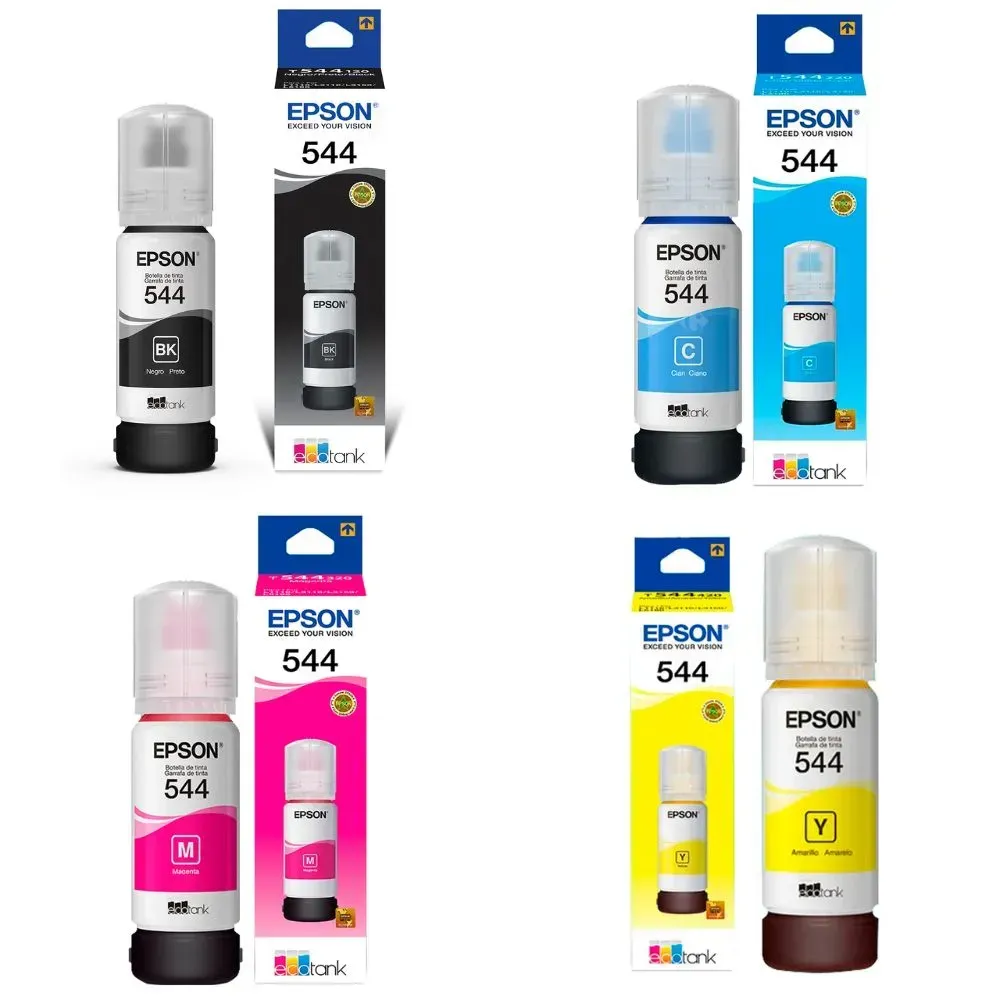 Botellas De Tinta Epson 544 Original