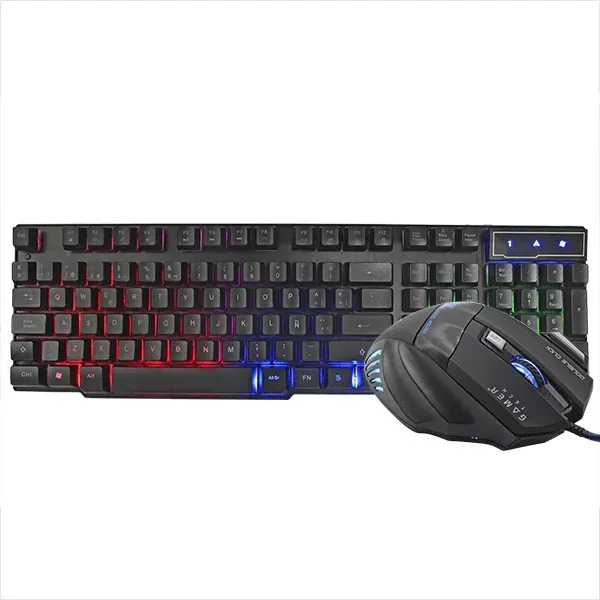 Combo Usb Teclado Y Mouse Gamer T. Gt300c 10907