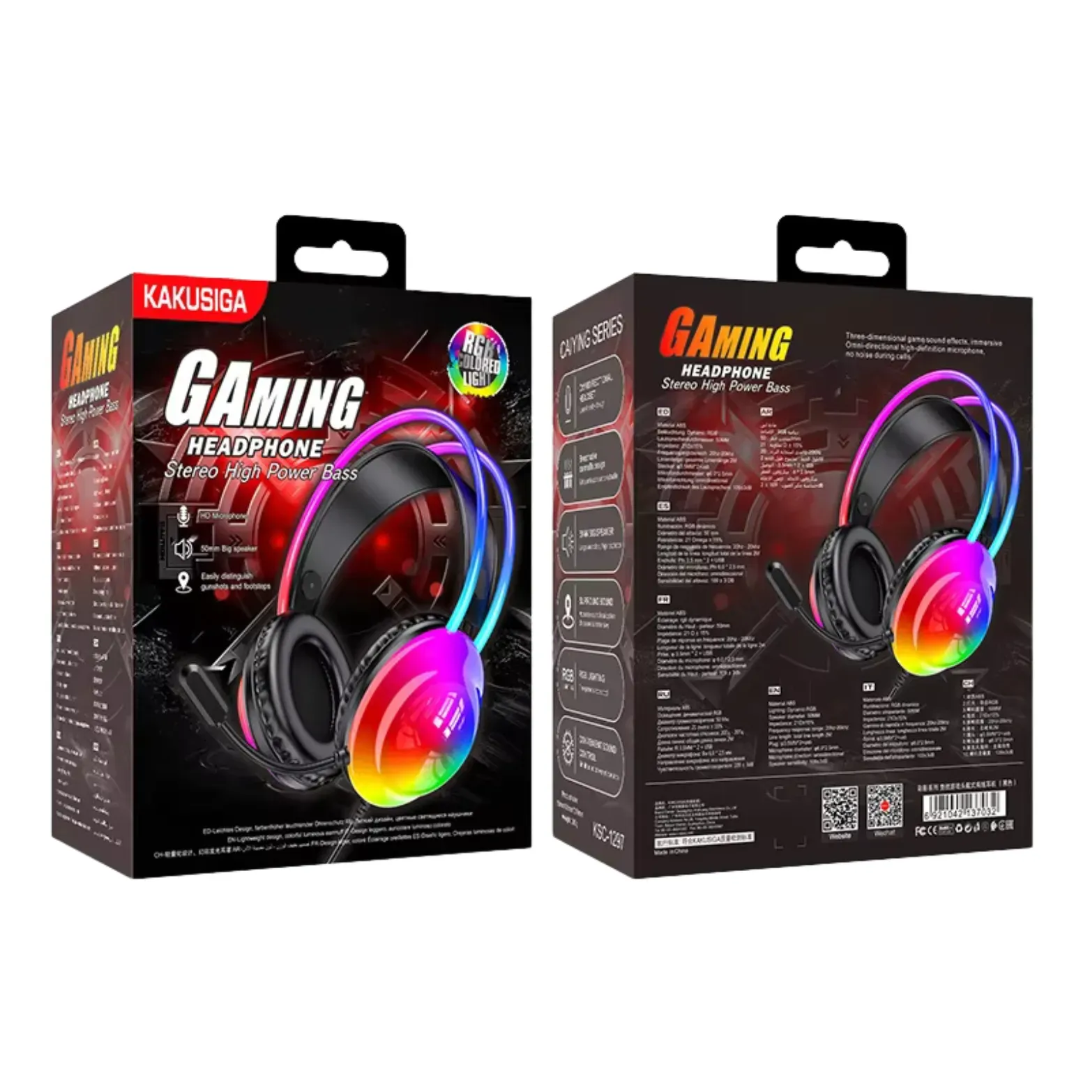 Diadema Gamer Pc Kakusiga Ksc-1297