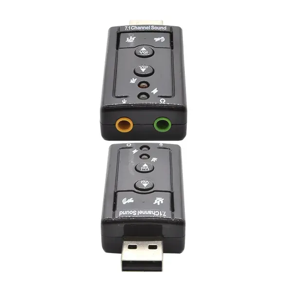 Tarjeta De Sonido Usb 7.1