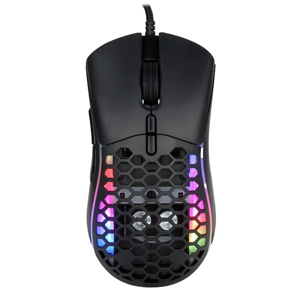 Mouse Gamer Usb Con Peso Rgb T60