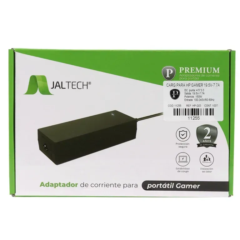 Cargador Para Hp Gamer P. Azul 19.5v 7.7a