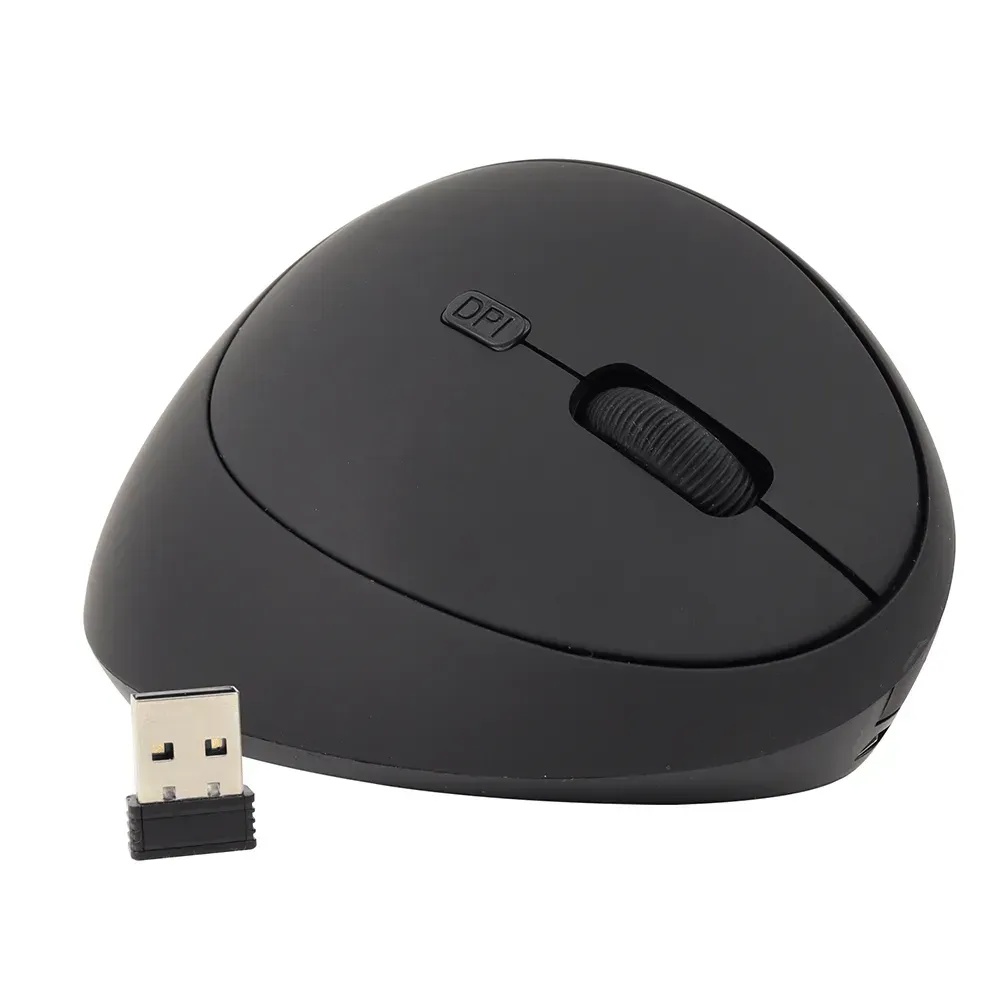 Mouse Vertical Inalam. Recargable Ball