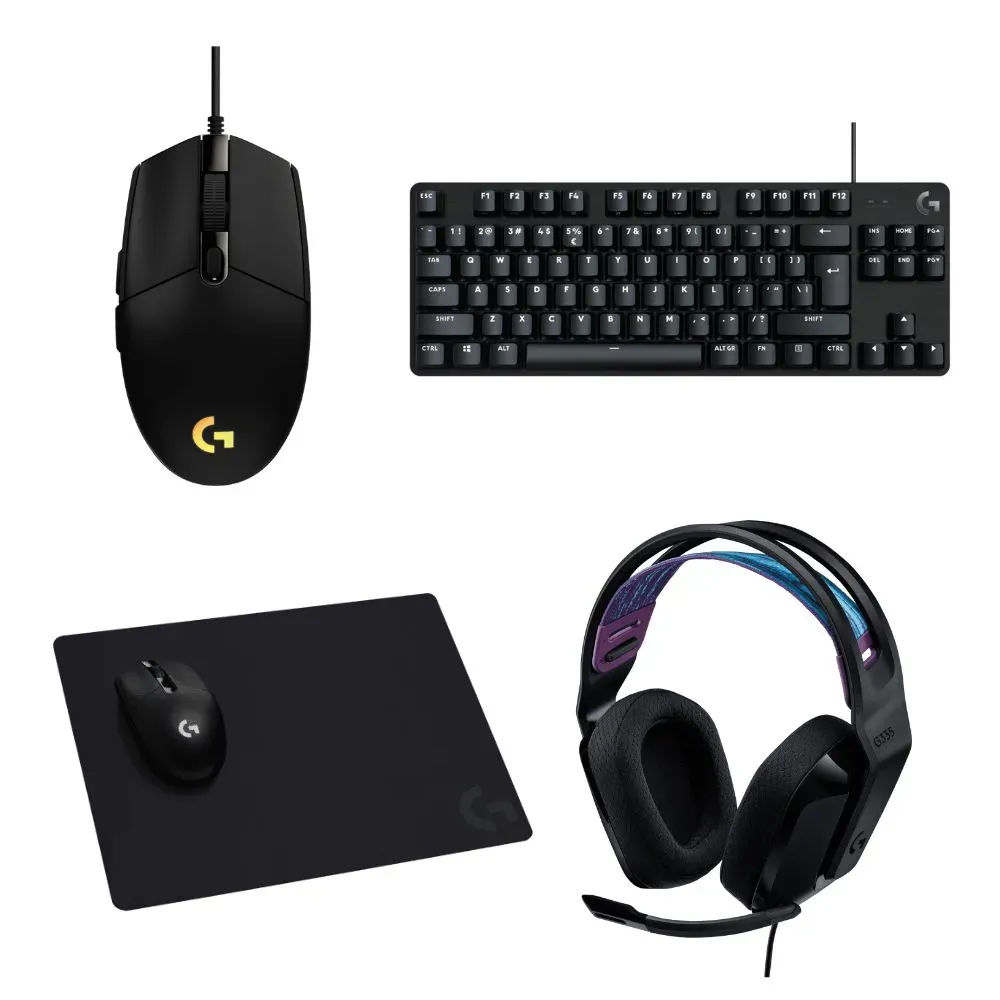 Combo Gamer: Logitech G203 + G335 + G440 + G413 TKL SE