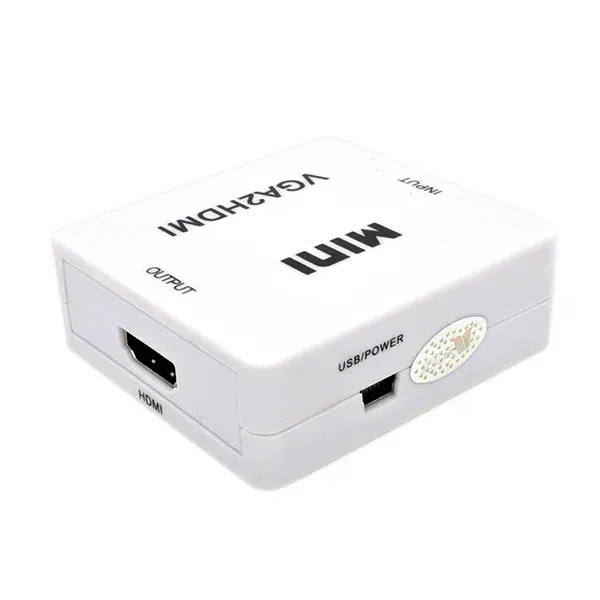 Caja Convertidora Vga A Hdmi Audio Jaltech