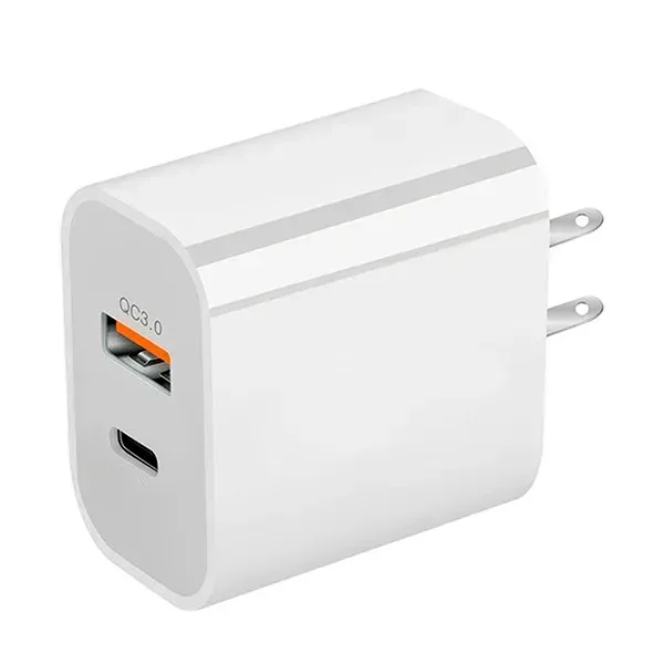 Convertidor Usb Y Tipo C D Pared 20w Qc Lh01