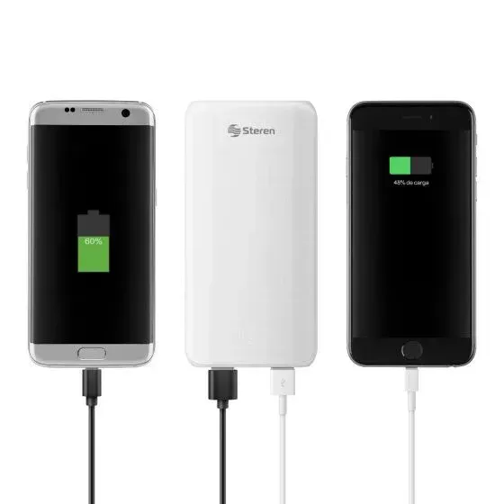 Power Bank Steren De 10 000 Mah Con Pd Y Qc Mov-1000