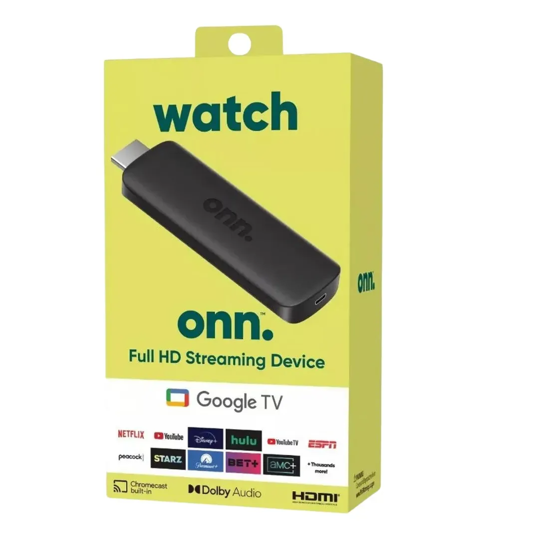 Tv Box Onn 2333a Con Google Tv Full Hd