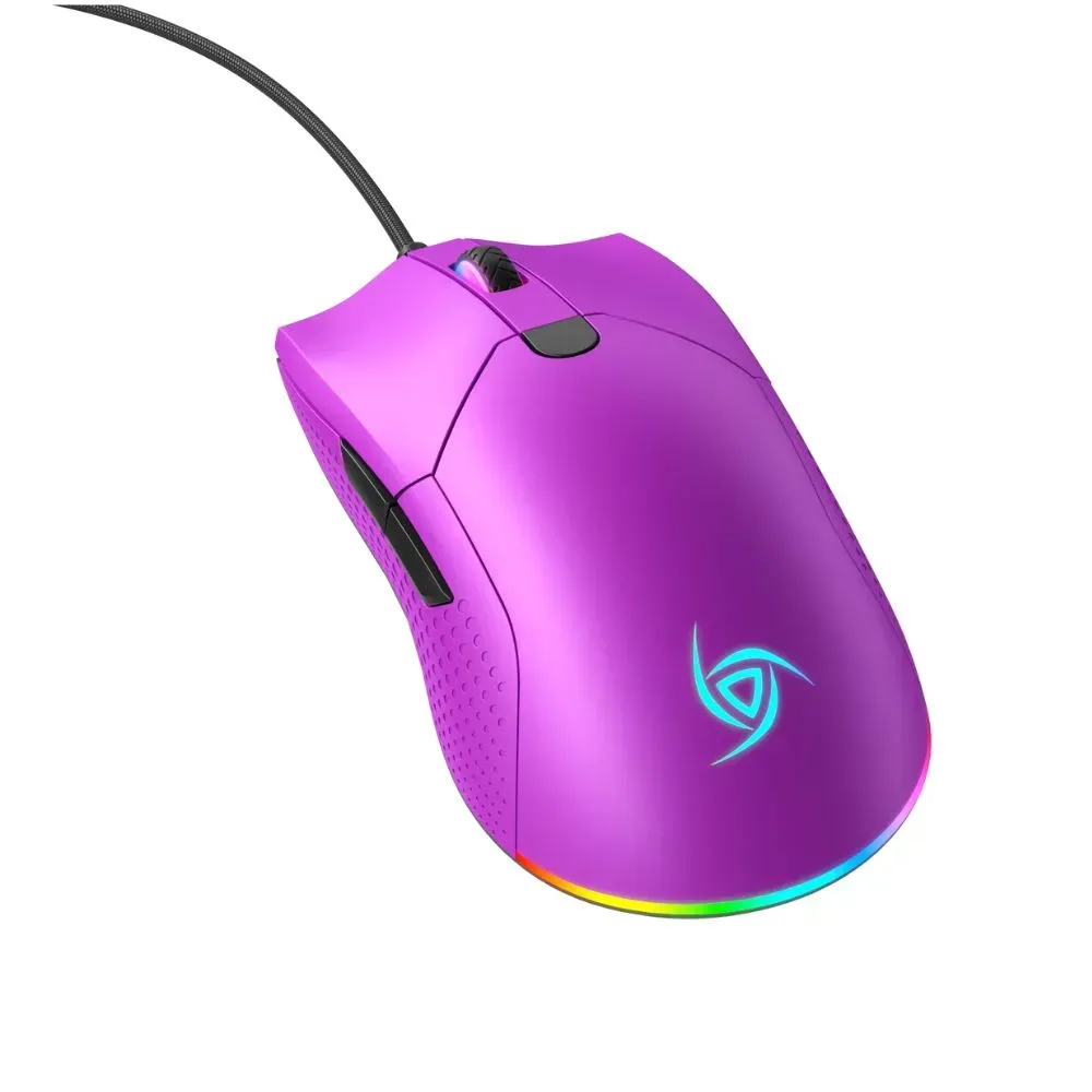 Mouse Gamer Vsg Aurora Púrpura Austral