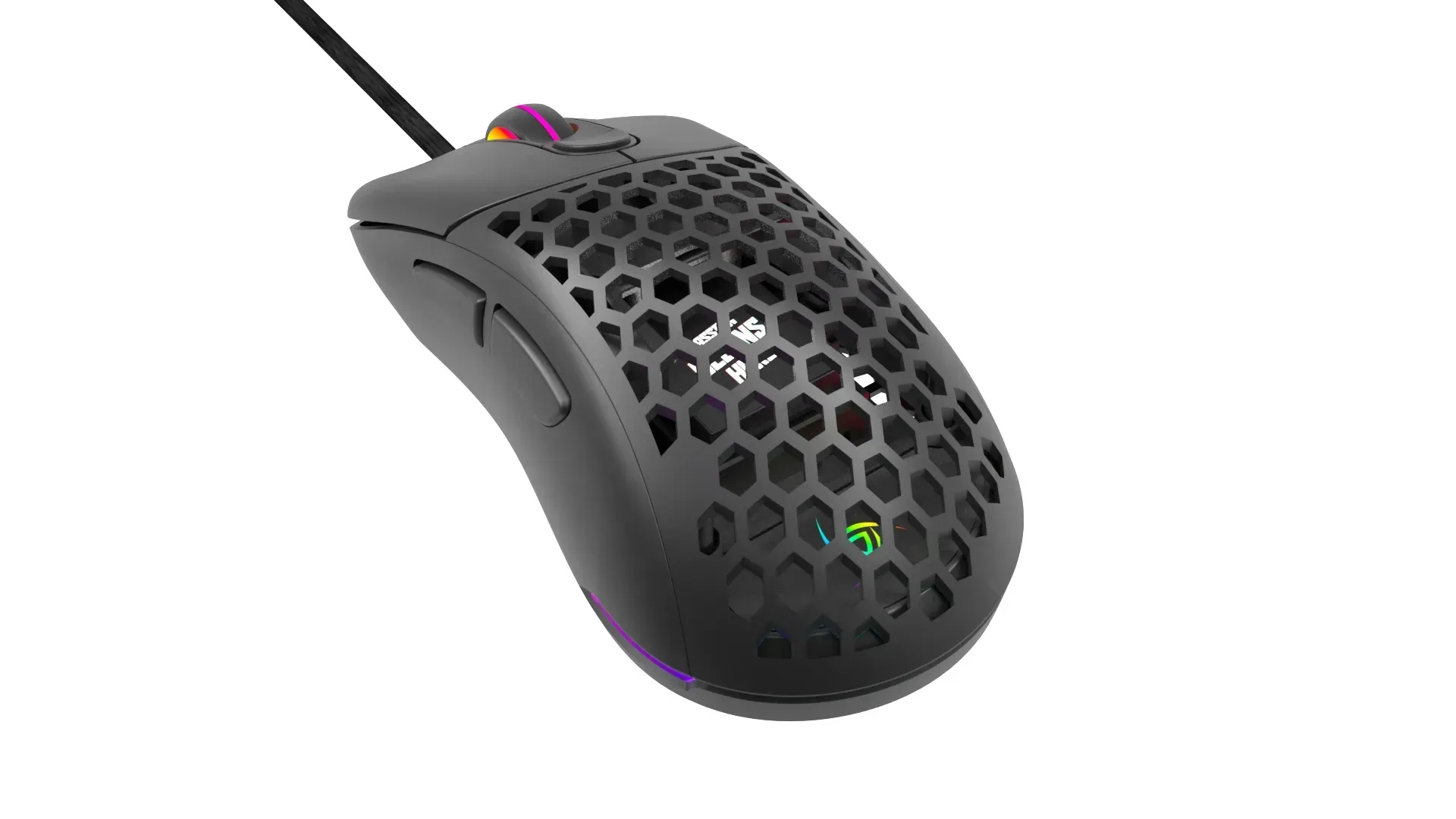 Mouse Vsg Alámbrico Aquila Air Negro Matte M550-Blk-Ma