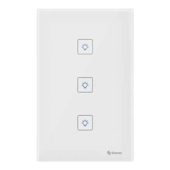 Triple Apagador Wifi De Pared