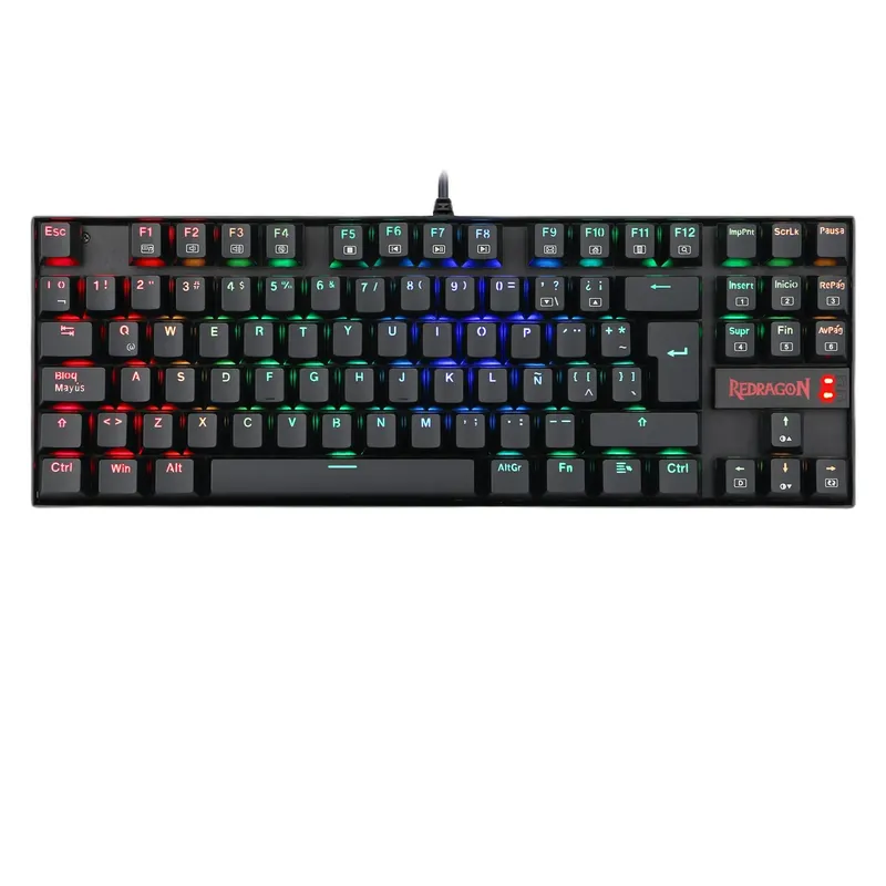 Combo Gamer Redragon K552, Logitech G203 & Pad