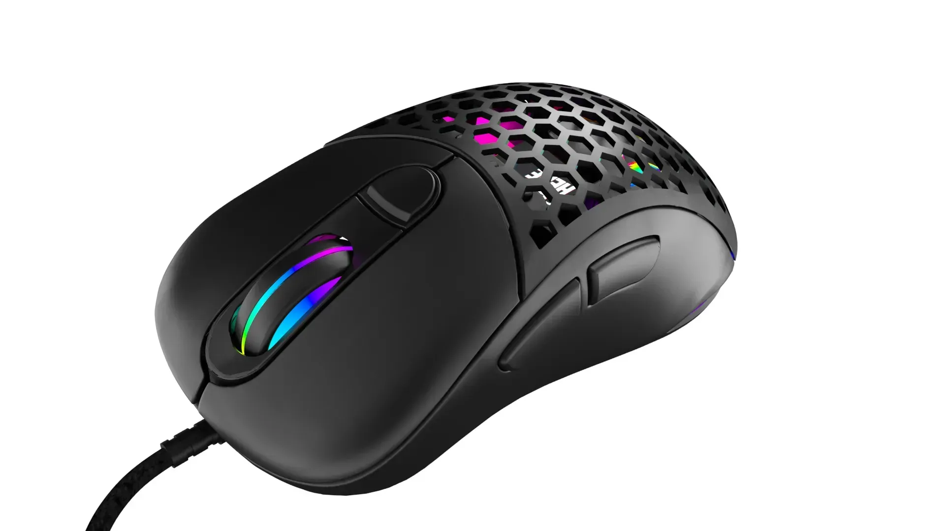 Mouse Vsg Alámbrico Aquila Air Negro Matte M550-Blk-Ma