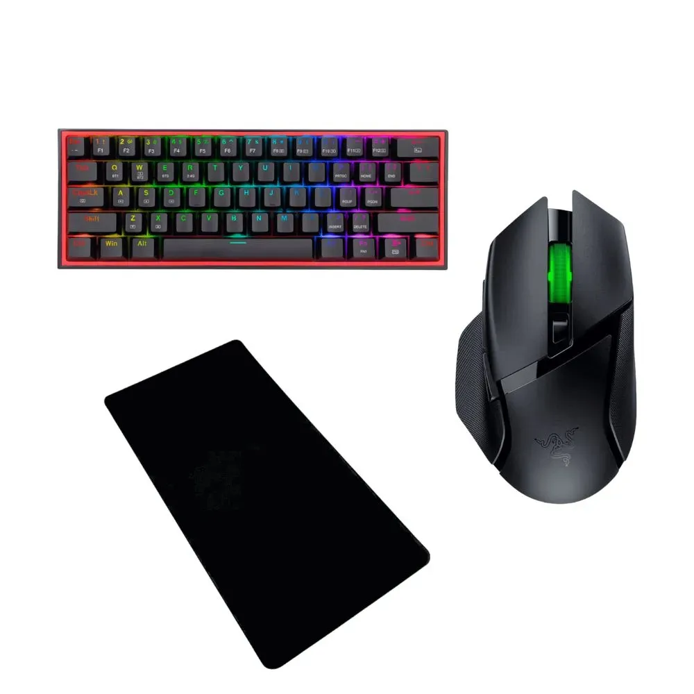 Combo Gamer Teclado K616 & Razer Basilisk V3X