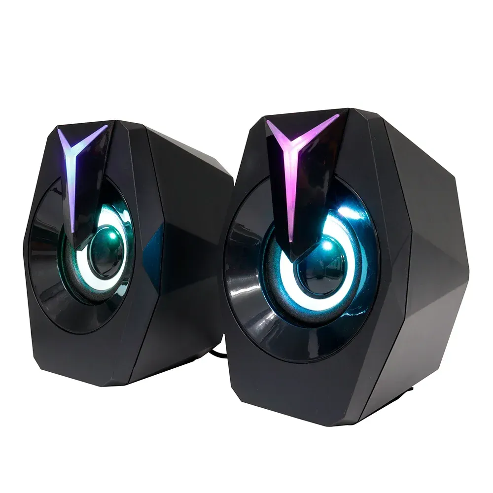 Speakers Usb Rgb Pc K8