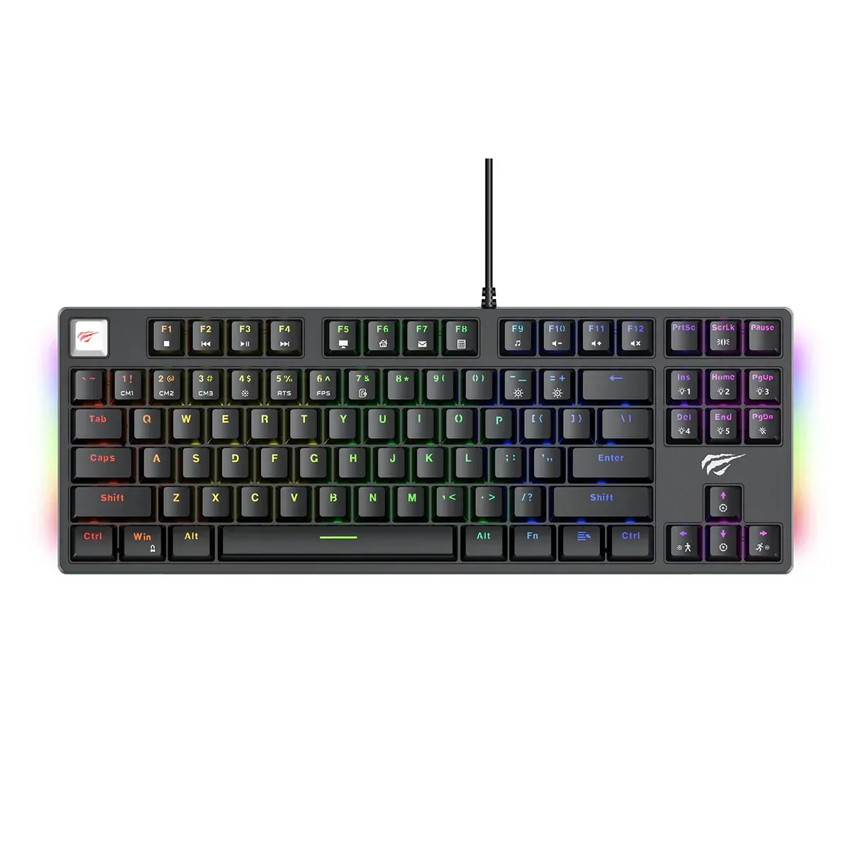 Teclado Mecanico Gamer Havit Kb890l Negro