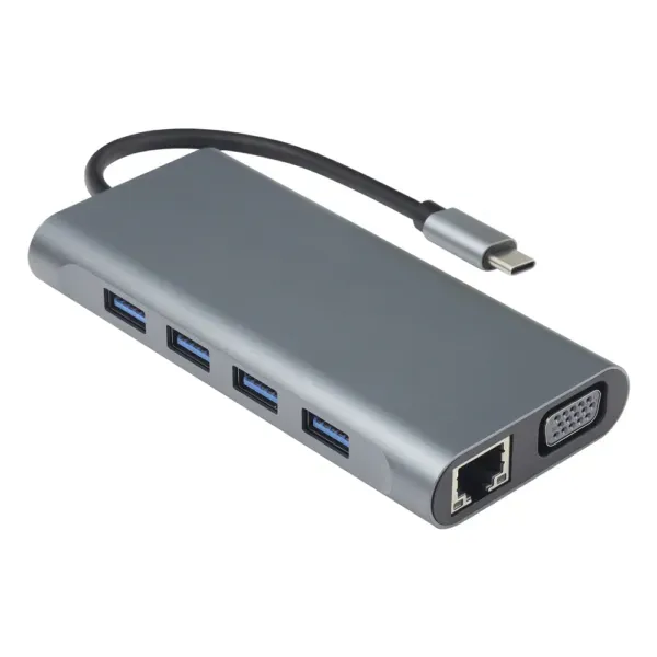 Hub Usb Tipo C 11 En 1 Hdtv