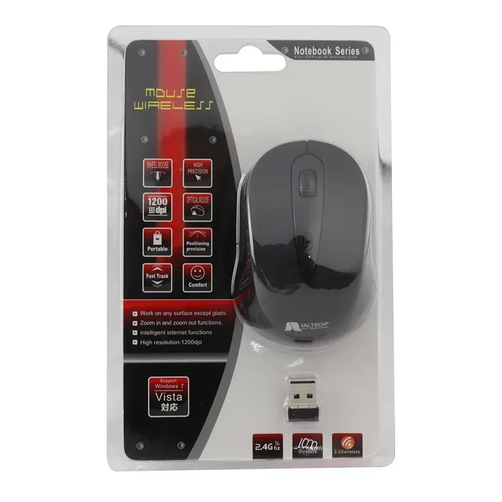 Mouse Usb Inalambrico Curve - Wx03b