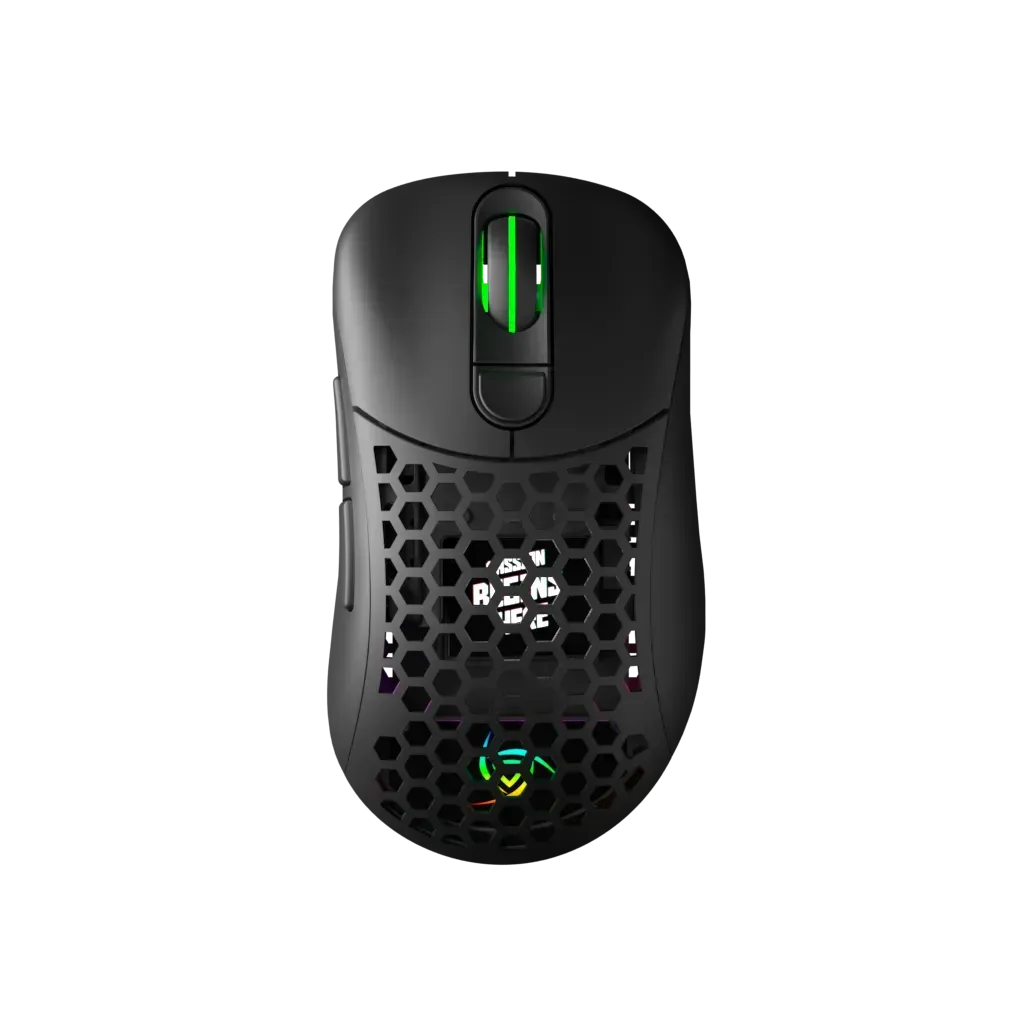 Mouse Gamer Inalambrico Vsg Aquila Fly Negro Matte Wm551