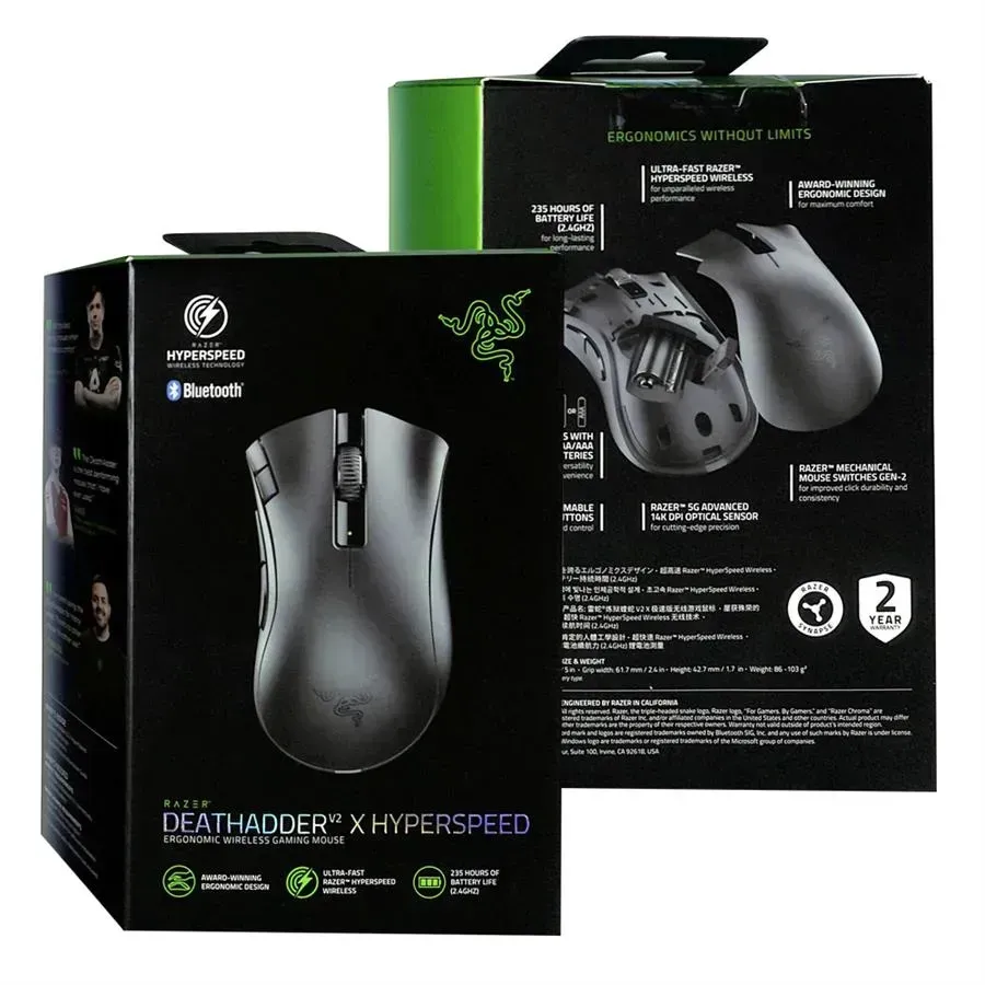 Mouse Gamer Razer Deathadder V2 X Hyperspeed