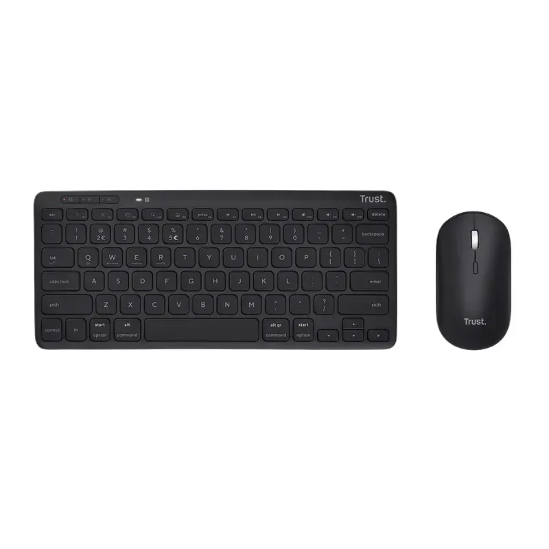 Combo Inalambrico Lyra teclado y mouse multidispositivo Recargable