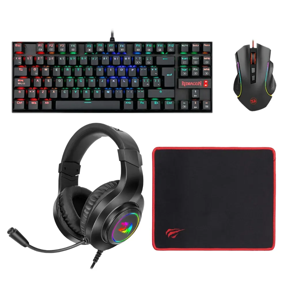 Combo Redragon Teclado y Mouse K552/H260 