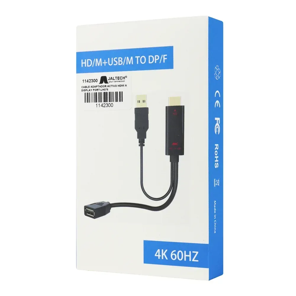 Cable Adaptador Activo Hdmi A Display Port